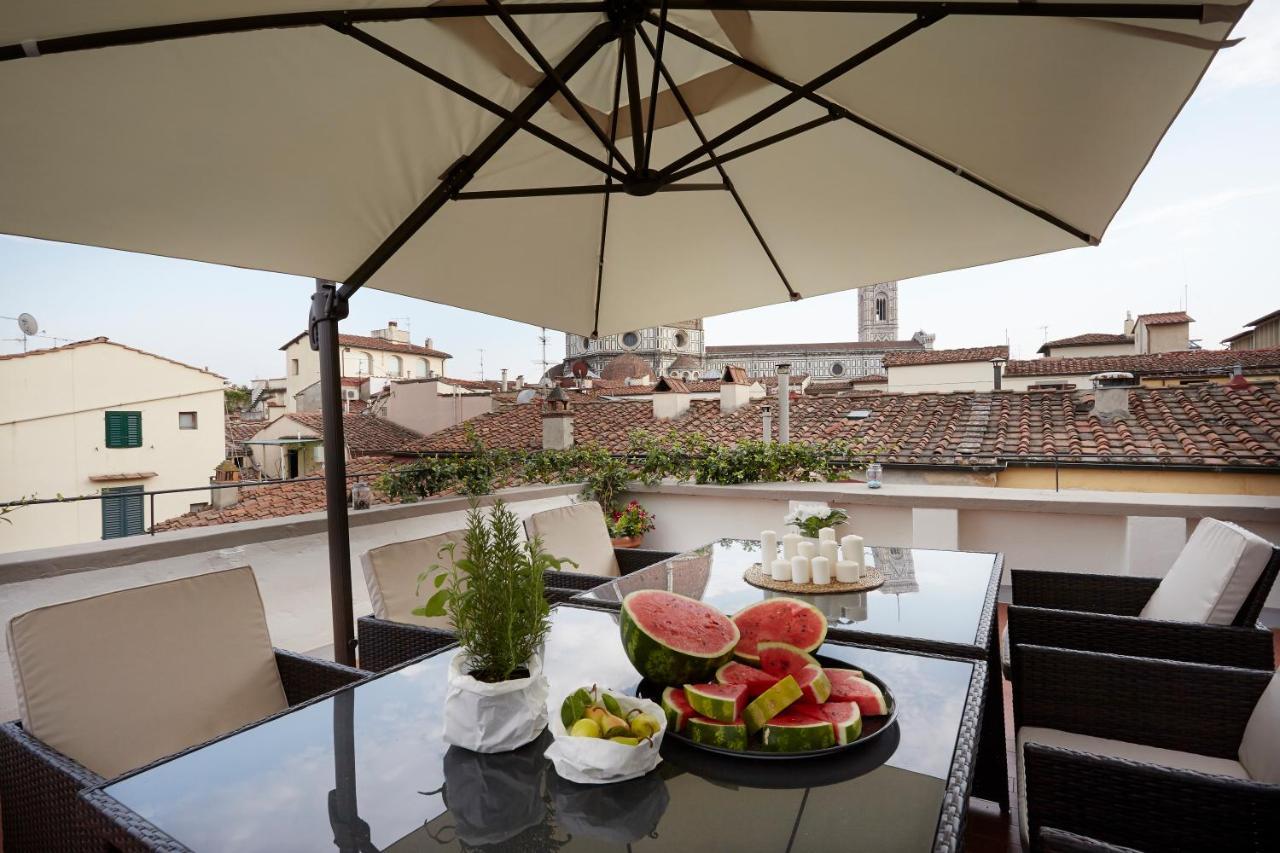 Penthouse With Big Terrace Duomo View Apartment Firenze Bagian luar foto